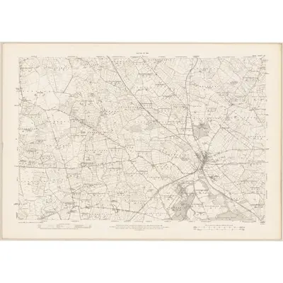 1914 Map of Mayo - Sheet 101, 1916 Print