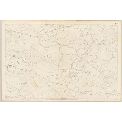 1837 Map of Mayo - Sheet 102, 1839 Print