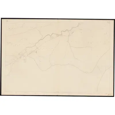 1838 Map of Mayo - Sheet 103, 1853 Print