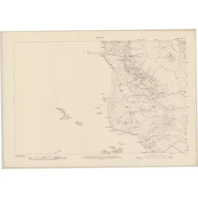 1915 Map of Mayo - Sheet 105, 1919 Print