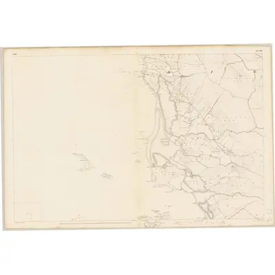 1838 Map of Mayo - Sheet 105 [with inset 115A and extension 115A], 1839 Print