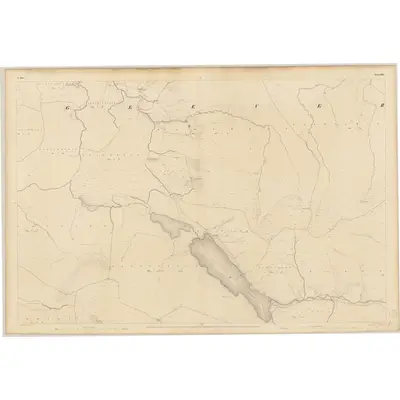1838 Map of Mayo - Sheet 106, 1840 Print