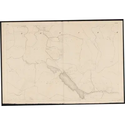 1838 Map of Mayo - Sheet 106, 1869 Print