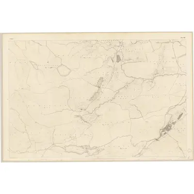 1838 Map of Mayo - Sheet 107, 1839 Print