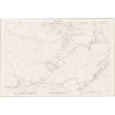 1896 Map of Mayo - Sheet 107, 1901 Print