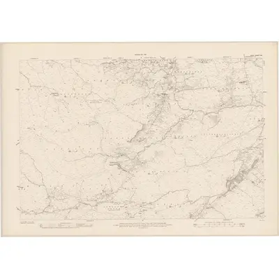 1914 Map of Mayo - Sheet 107, 1919 Print