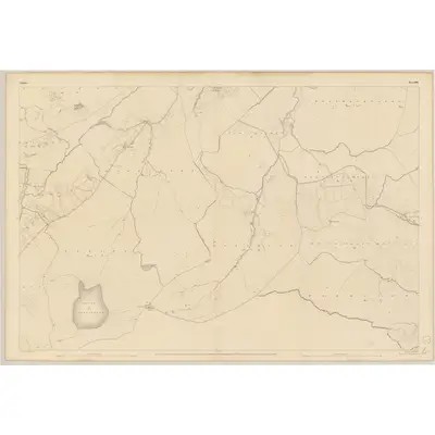 1838 Map of Mayo - Sheet 108, 1840 Print