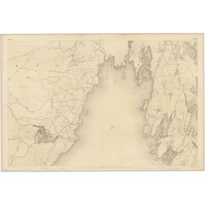 1838 Map of Mayo - Sheet 109, 1840 Print