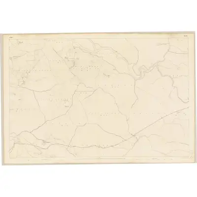 1838 Map of Mayo - Sheet 11, 1839 Print