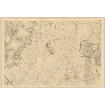 1838 Map of Mayo - Sheet 110, 1840 Print