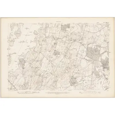 1914 Map of Mayo - Sheet 110, 1917 Print