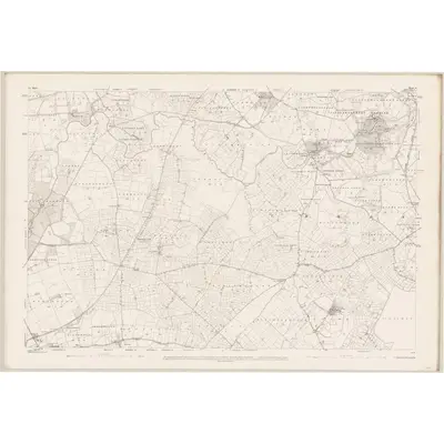 1894 Map of Mayo - Sheet 111, 1899 Print