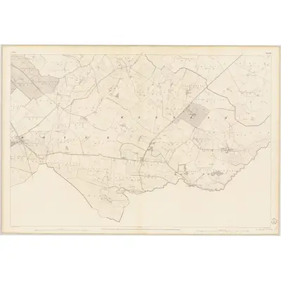 1838 Map of Mayo - Sheet 112, 1839 Print