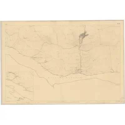 1838 Map of Mayo - Sheet 115 [with inset 115A], 1840 Print