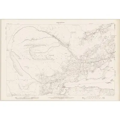 1898 Map of Mayo - Sheet 116A, 1901 Print