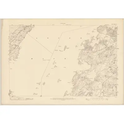 1914 Map of Mayo - Sheet 117, 1920 Print