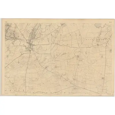 1838 Map of Mayo - Sheet 118, 1840 Print