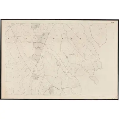 1838 Map of Mayo - Sheet 119, 1859 Print