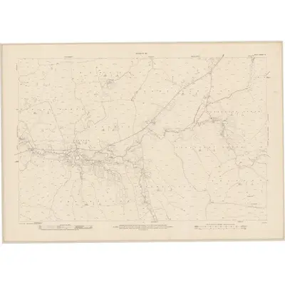 1917 Map of Mayo - Sheet 12, 1921 Print