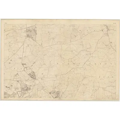 1838 Map of Mayo - Sheet 121, 1840 Print