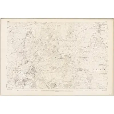 1894 Map of Mayo - Sheet 121, 1899 Print