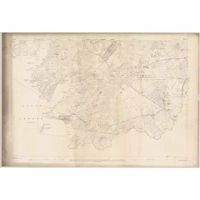 1894 Map of Mayo - Sheet 123, 1899 Print