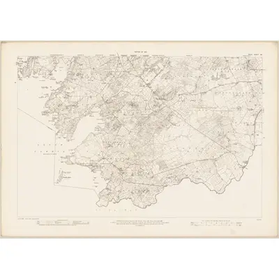 1913 Map of Mayo - Sheet 123, 1916 Print