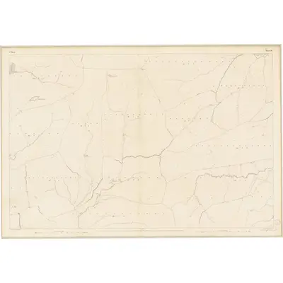 1837 Map of Mayo - Sheet 13, 1839 Print