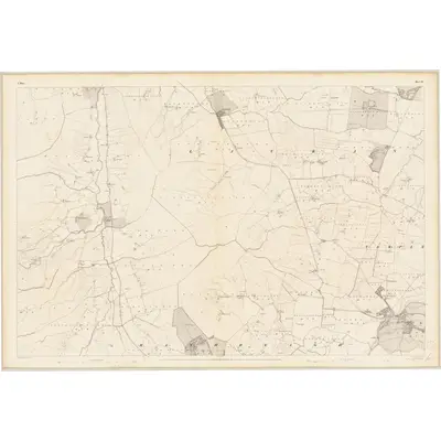 1838 Map of Mayo - Sheet 14, 1839 Print