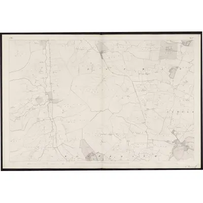 1838 Map of Mayo - Sheet 14, 1862 Print