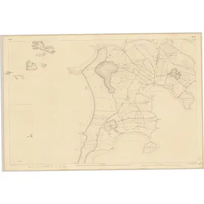 1838 Map of Mayo - Sheet 16, 1839 Print