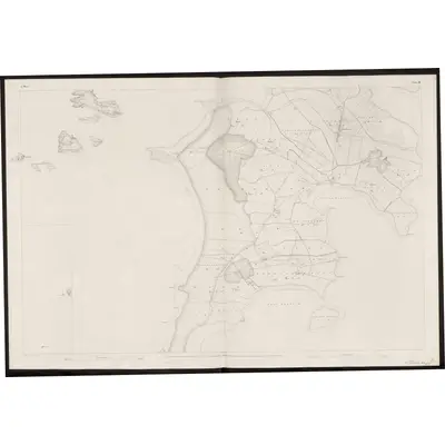 1838 Map of Mayo - Sheet 16, 1862 Print