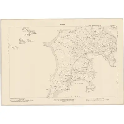 1917 Map of Mayo - Sheet 16, 1921 Print
