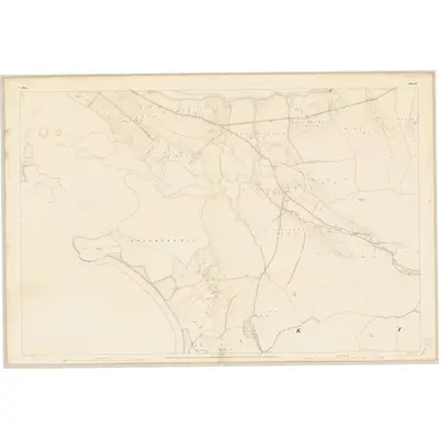 1838 Map of Mayo - Sheet 17, 1839 Print