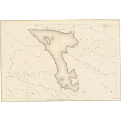 1838 Map of Mayo - Sheet 18, 1839 Print