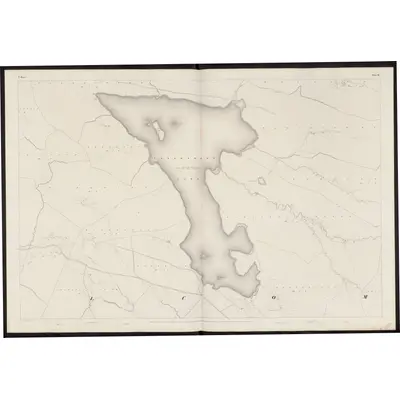 1838 Map of Mayo - Sheet 18, 1861 Print