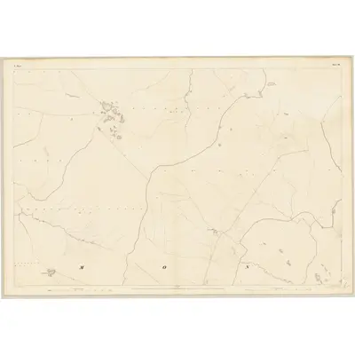 1838 Map of Mayo - Sheet 19, 1839 Print