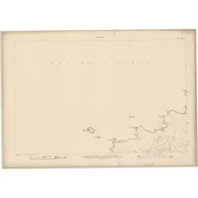 1916 Map of Mayo - Sheet 2, 1921 Print