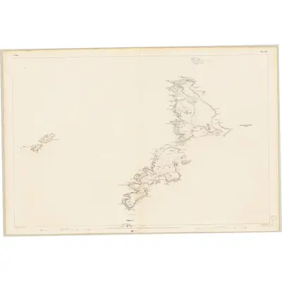 1838 Map of Mayo - Sheet 23 [with inset 23A and extension 33A], 1839 Print
