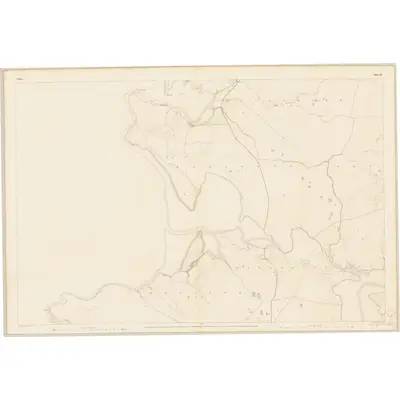 1838 Map of Mayo - Sheet 25, 1839 Print