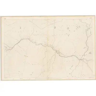 1838 Map of Mayo - Sheet 27, 1839 Print