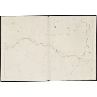 1838 Map of Mayo - Sheet 27, 1863 Print