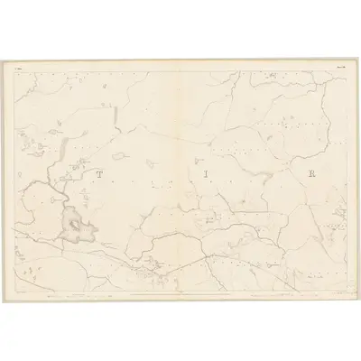 1837 Map of Mayo - Sheet 28, 1839 Print