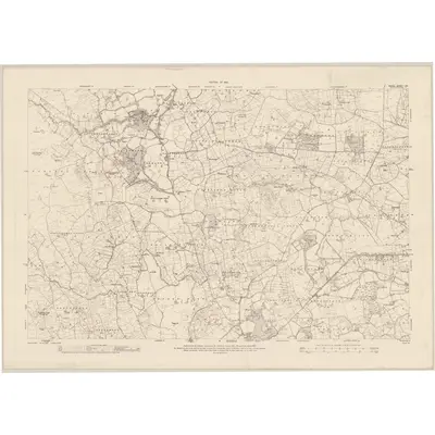 1916 Map of Mayo - Sheet 29, 1922 Print