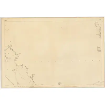 1838 Map of Mayo - Sheet 3, 1839 Print