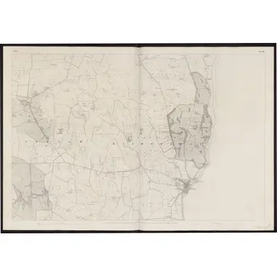 1837 Map of Mayo - Sheet 30, 1863 Print