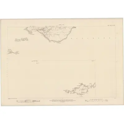 1917 Map of Mayo - Sheet 33 & 33A, 1921 Print