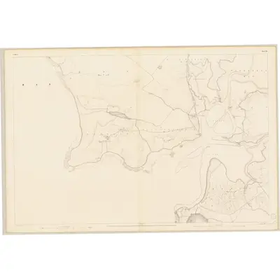 1838 Map of Mayo - Sheet 34, 1839 Print