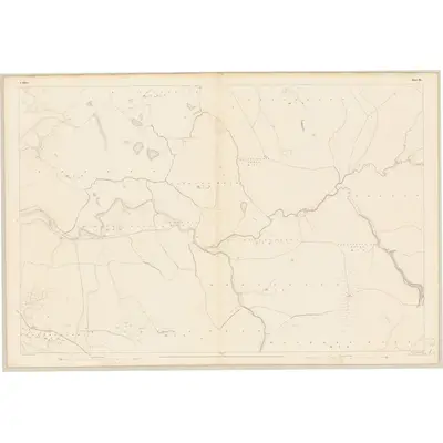 1838 Map of Mayo - Sheet 35, 1839 Print