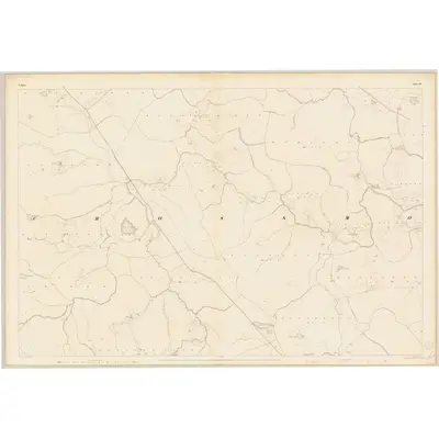 1838 Map of Mayo - Sheet 37, 1839 Print